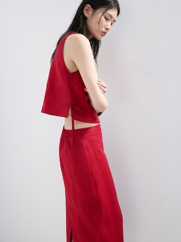 MANGO Top 'FRED' in Rood