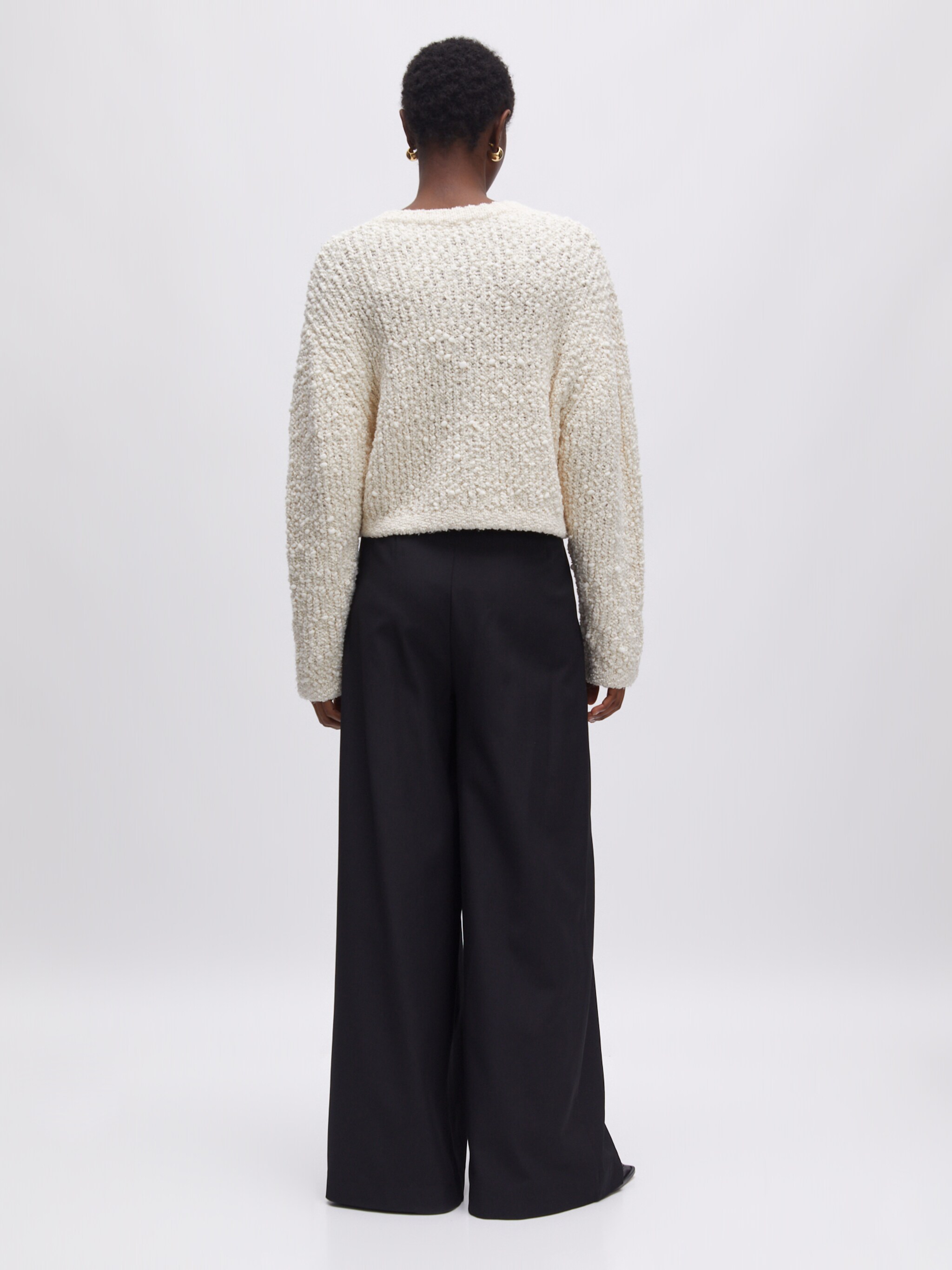 EDITED Produkte Strickjacke 'Ida' wollweiß