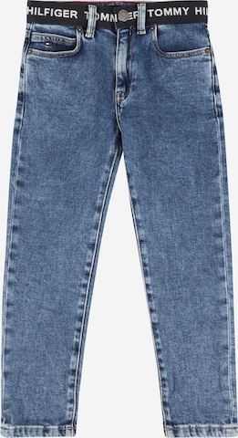 TOMMY HILFIGER regular Jeans i blå: forside