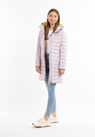 MYMO Zimný kabát - fialová