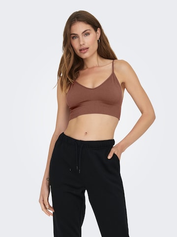 ONLY Bustier BH 'ONLVICKY' i brun: forside