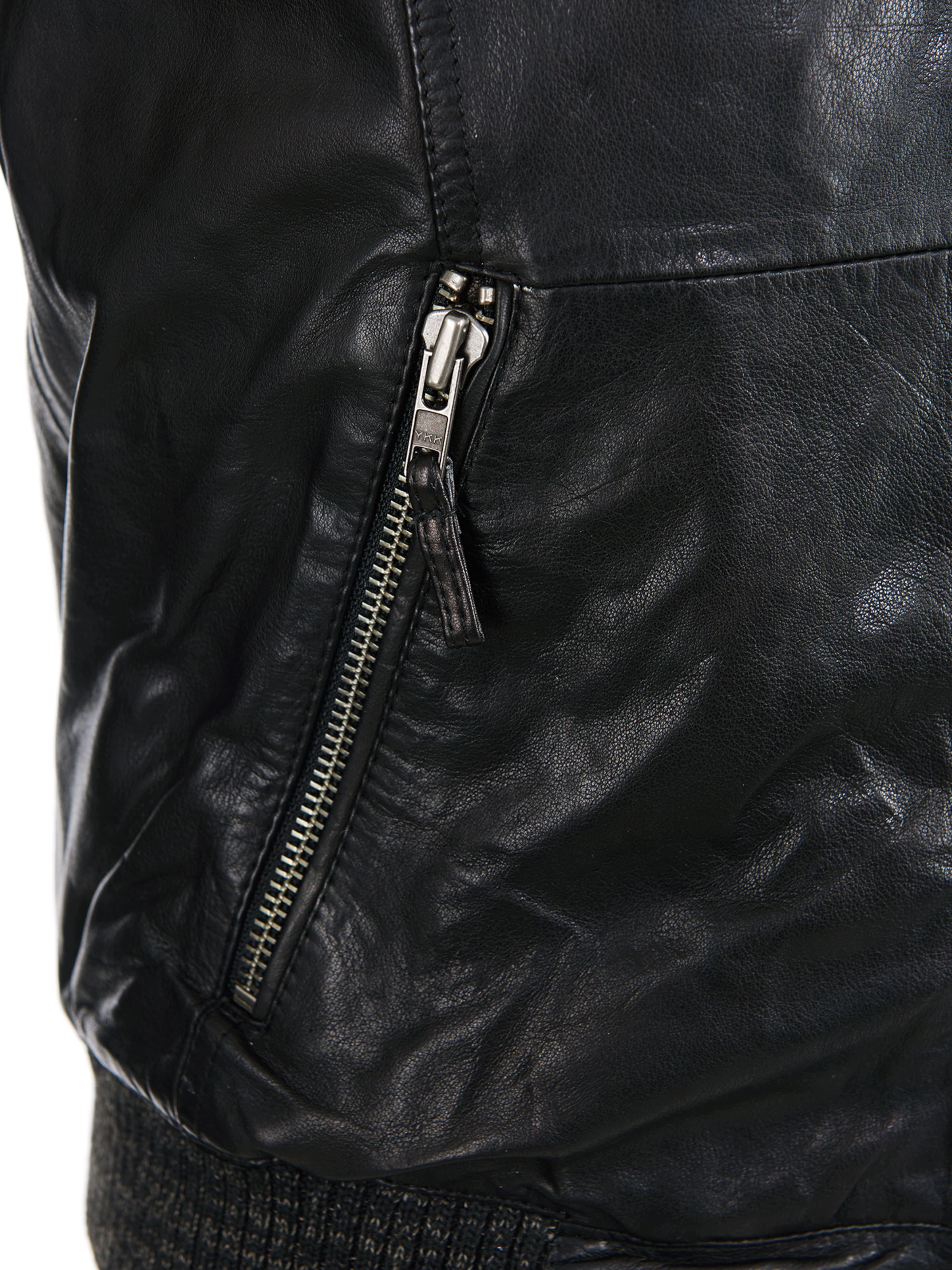 JCC Lederjacke in Schwarz