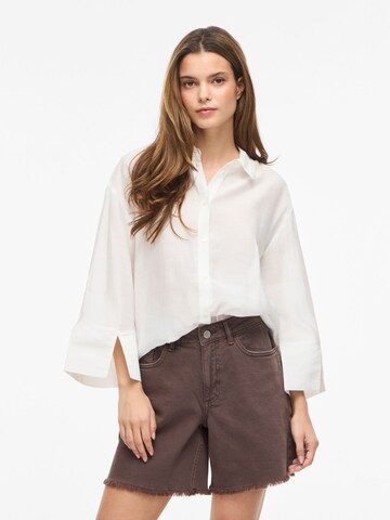Chemisier 'VIAspyn' VILA en blanc : devant