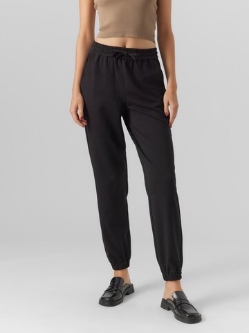 VERO MODA Regular Broek 'Lucca' in Zwart: voorkant