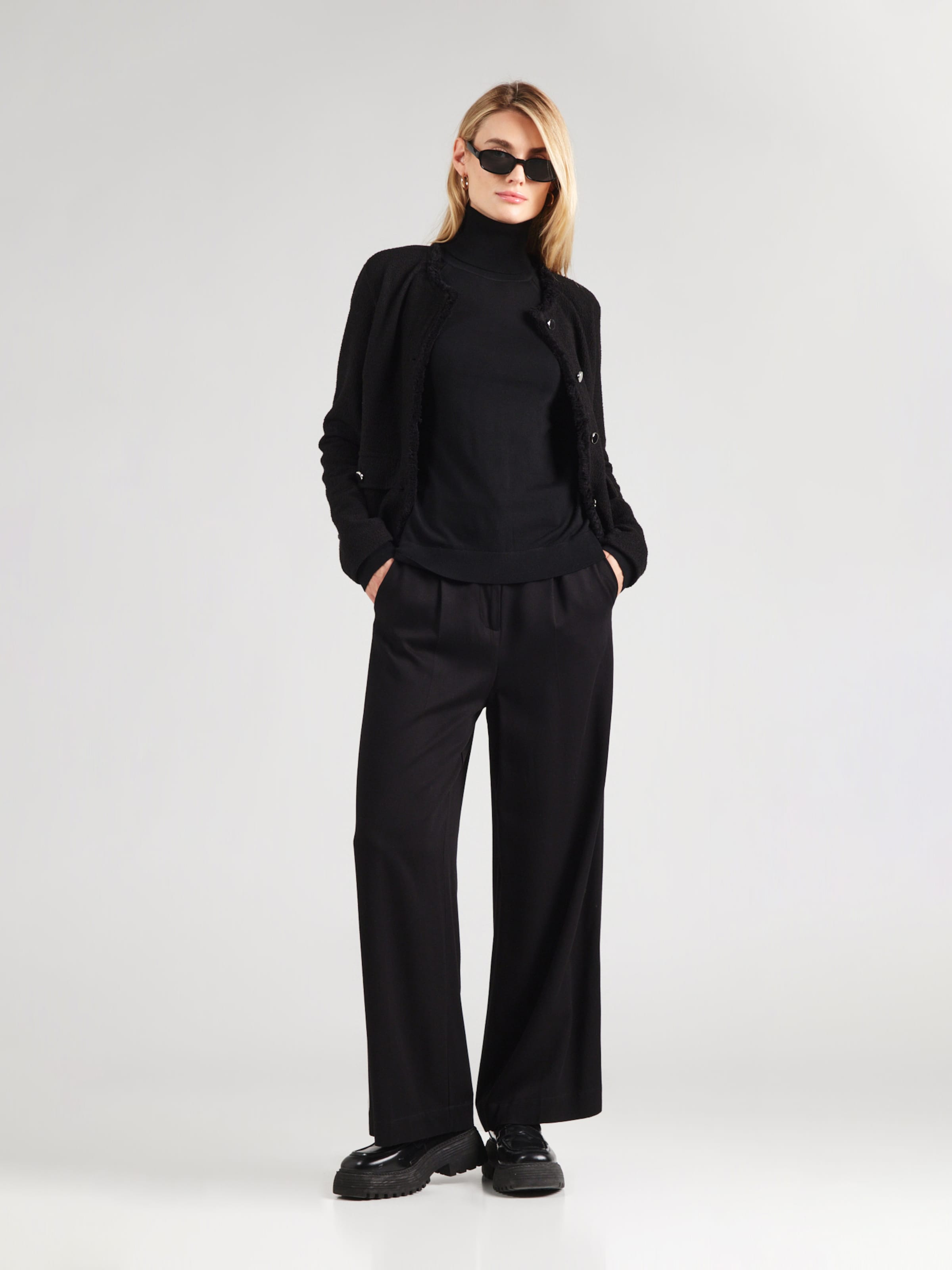 BOSS Sweater 'Frizani' in Black | ABOUT YOU
