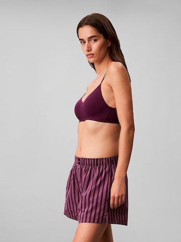 Calvin Klein Underwear Pyjamahose in Lila