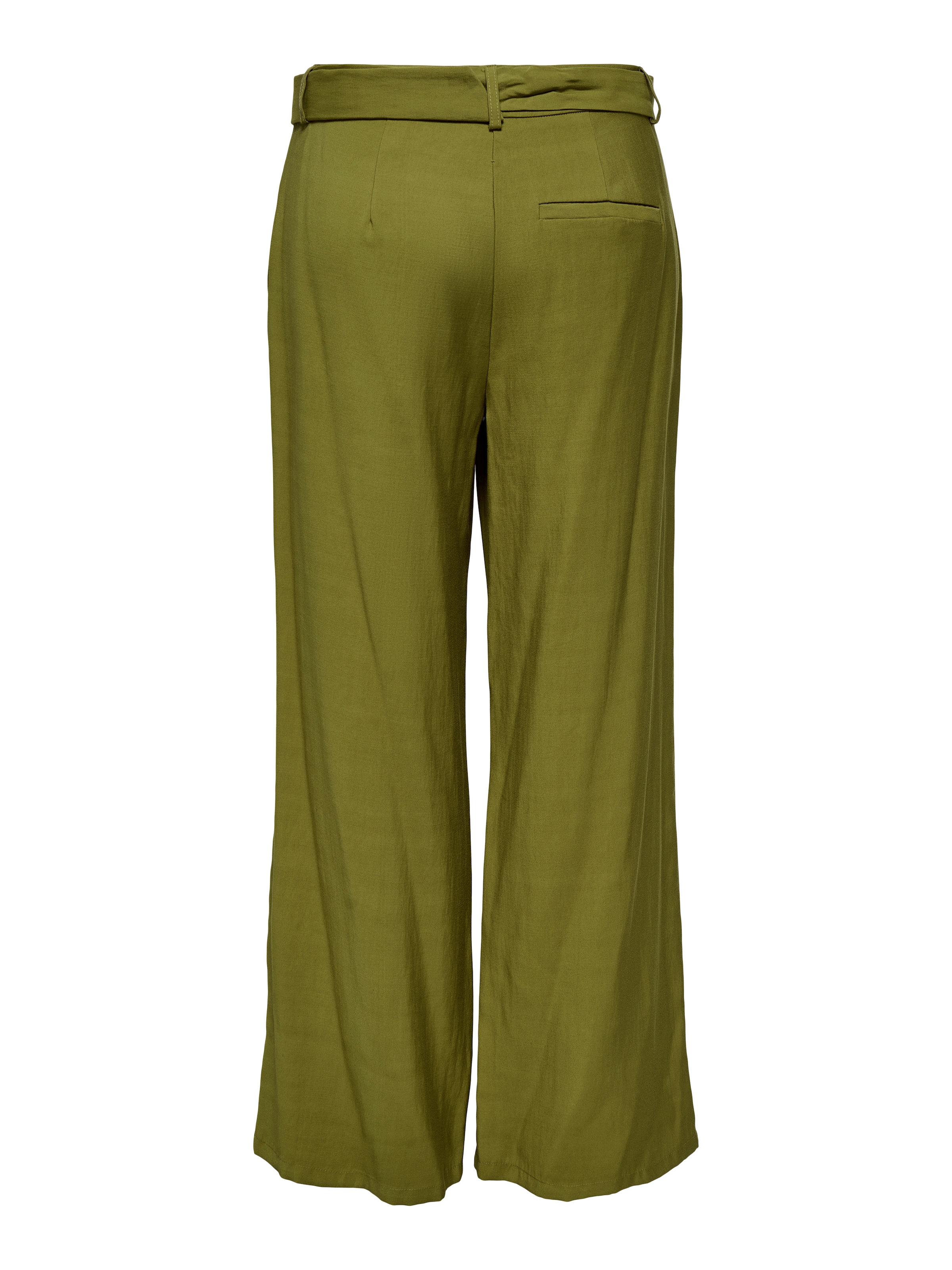 JDY Wide leg Pleat-front trousers 'JDYZENYA' in Green