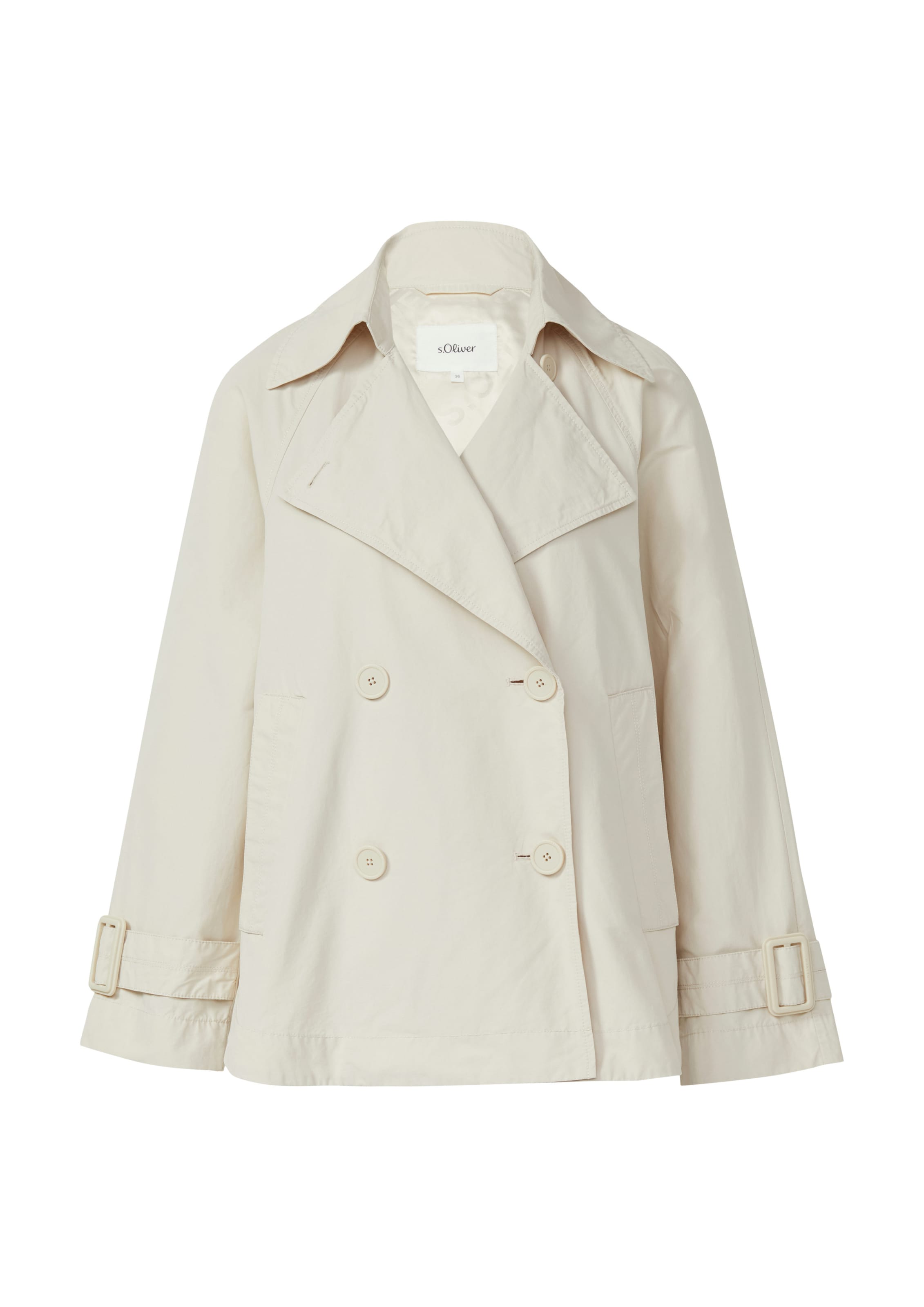 s.Oliver Jacke in hellbeige / apfel, Produktansicht