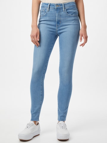 LEVI'S ® Skinny Jeans '721 High Rise Skinny' in Blauw: voorkant