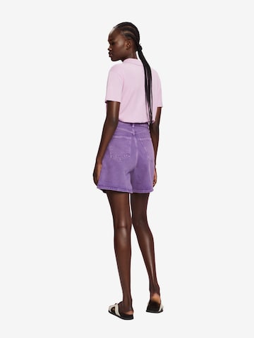 Regular Pantalon ESPRIT en violet