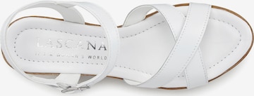LASCANA Sandals in White