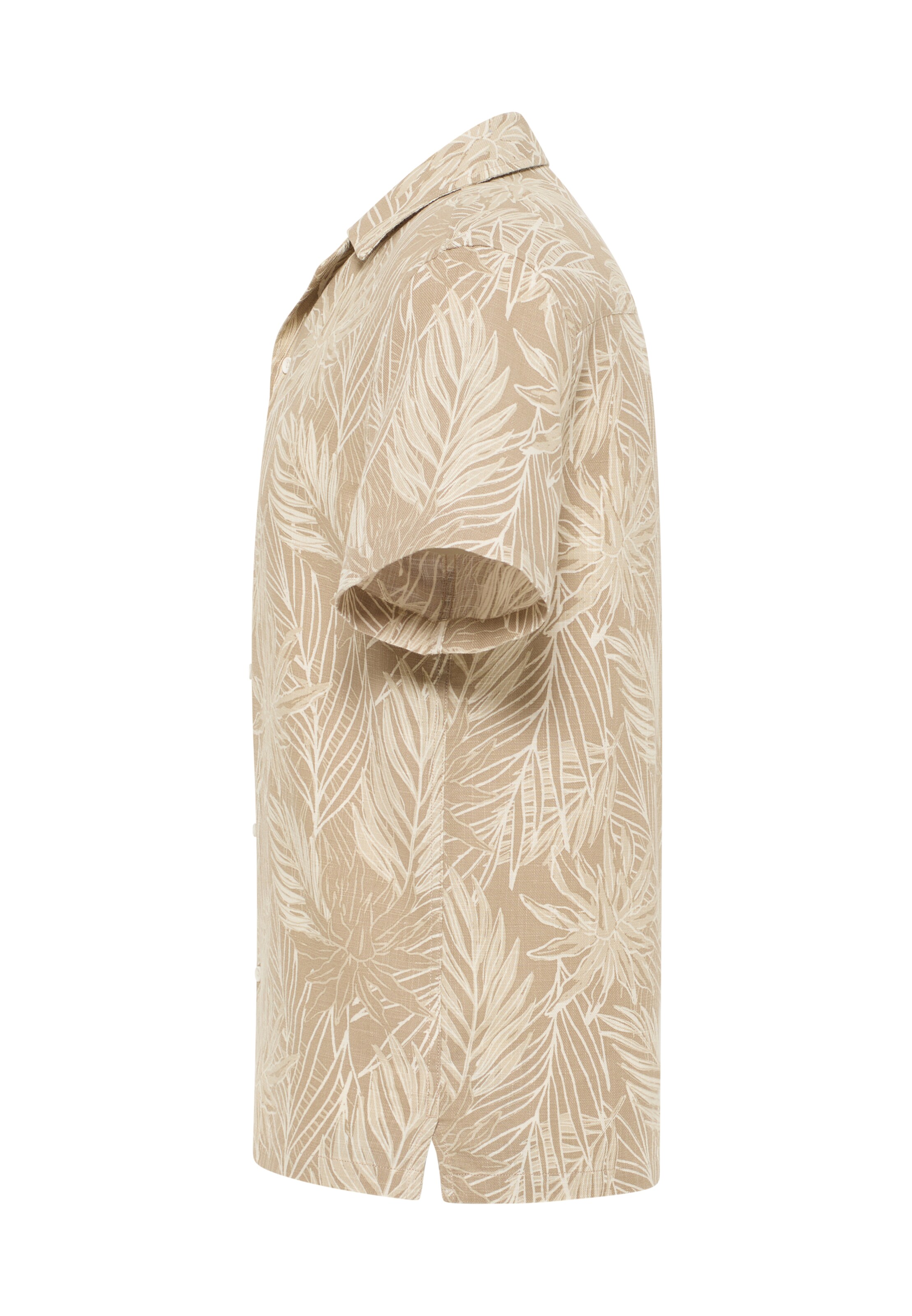 MUSTANG Regular fit Button Up Shirt in Beige