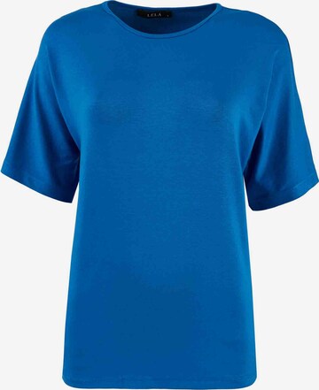 Camicia da donna di LELA in blu: frontale