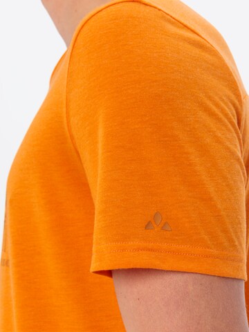 VAUDE Performance shirt 'Tekoa III' in Orange