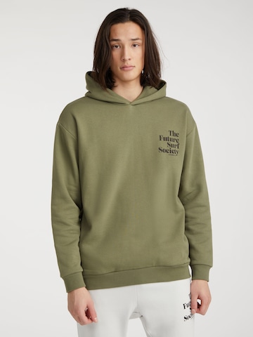 O'NEILL Sweatshirt 'Future Surf Society' in Groen: voorkant