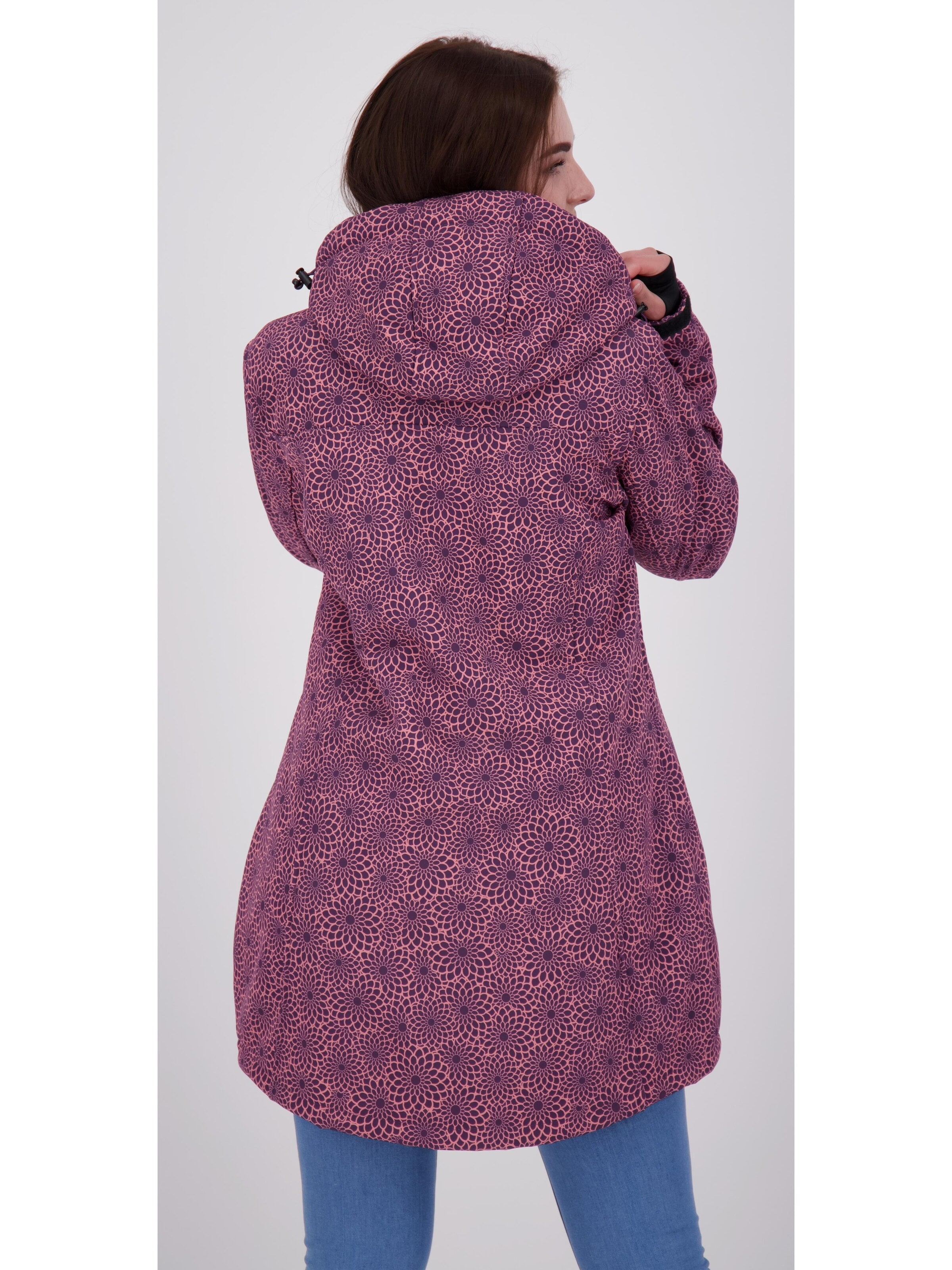 Giacca di mezza stagione 'KEELE PEAK II WOMEN' di deproc in rosso