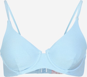 Invisible Hauts de bikini 'BALI' Hunkemöller en bleu : devant