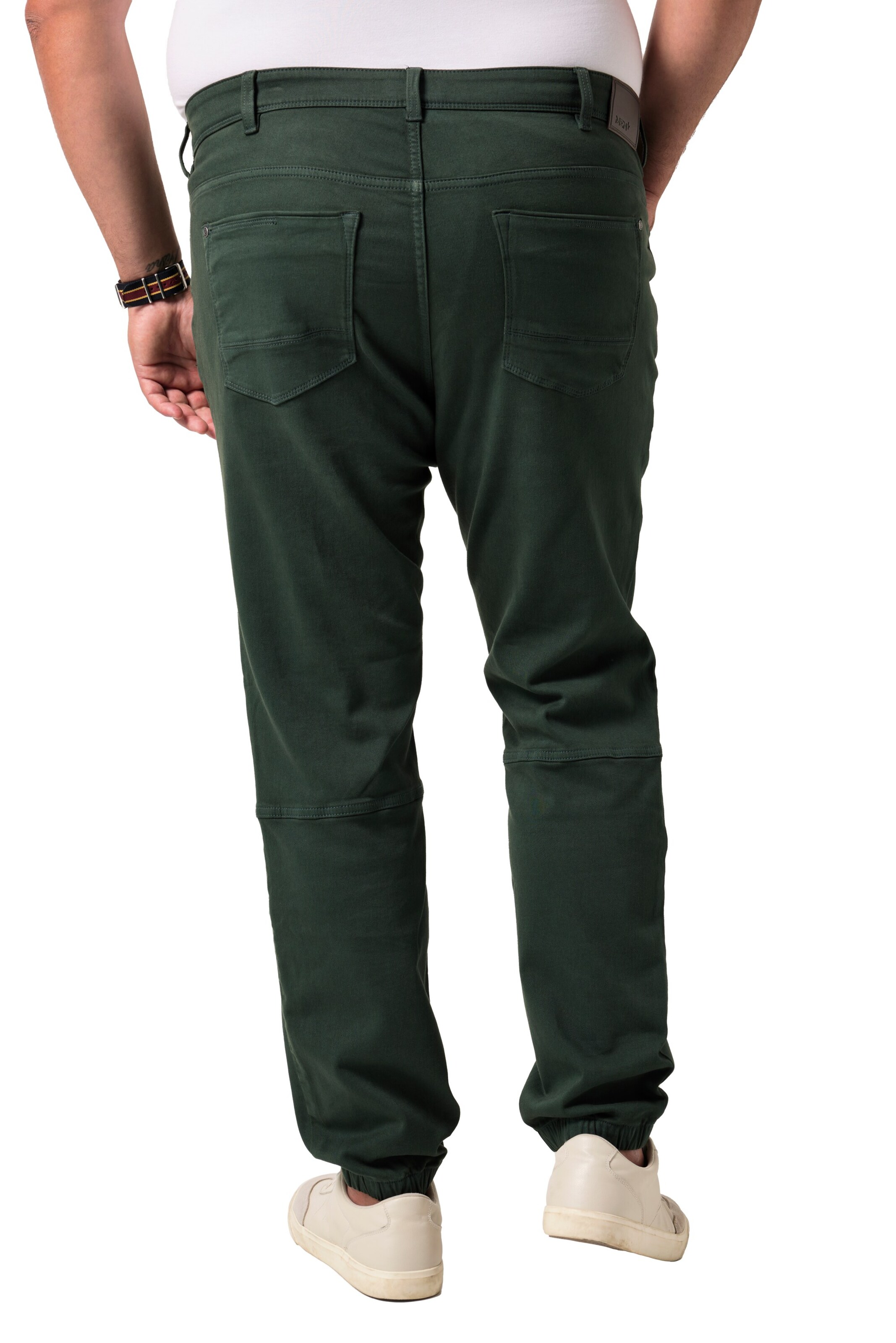 Men Plus Loosefit Hose in Grün