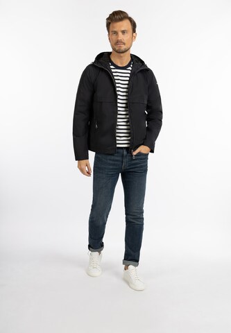 DreiMaster Maritim Funktionsjacke in Schwarz