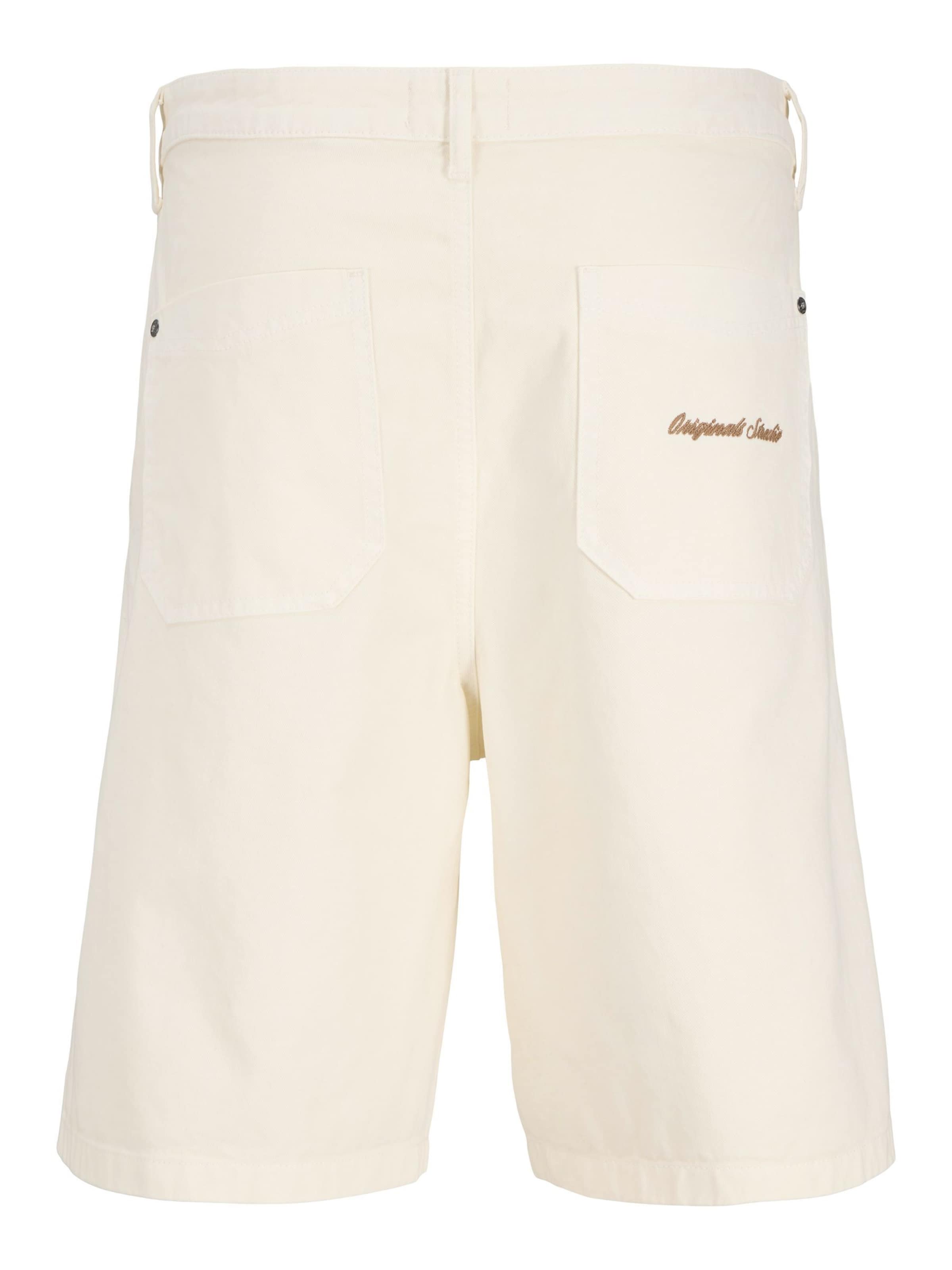 JACK & JONES Baggy Shorts in Weiß