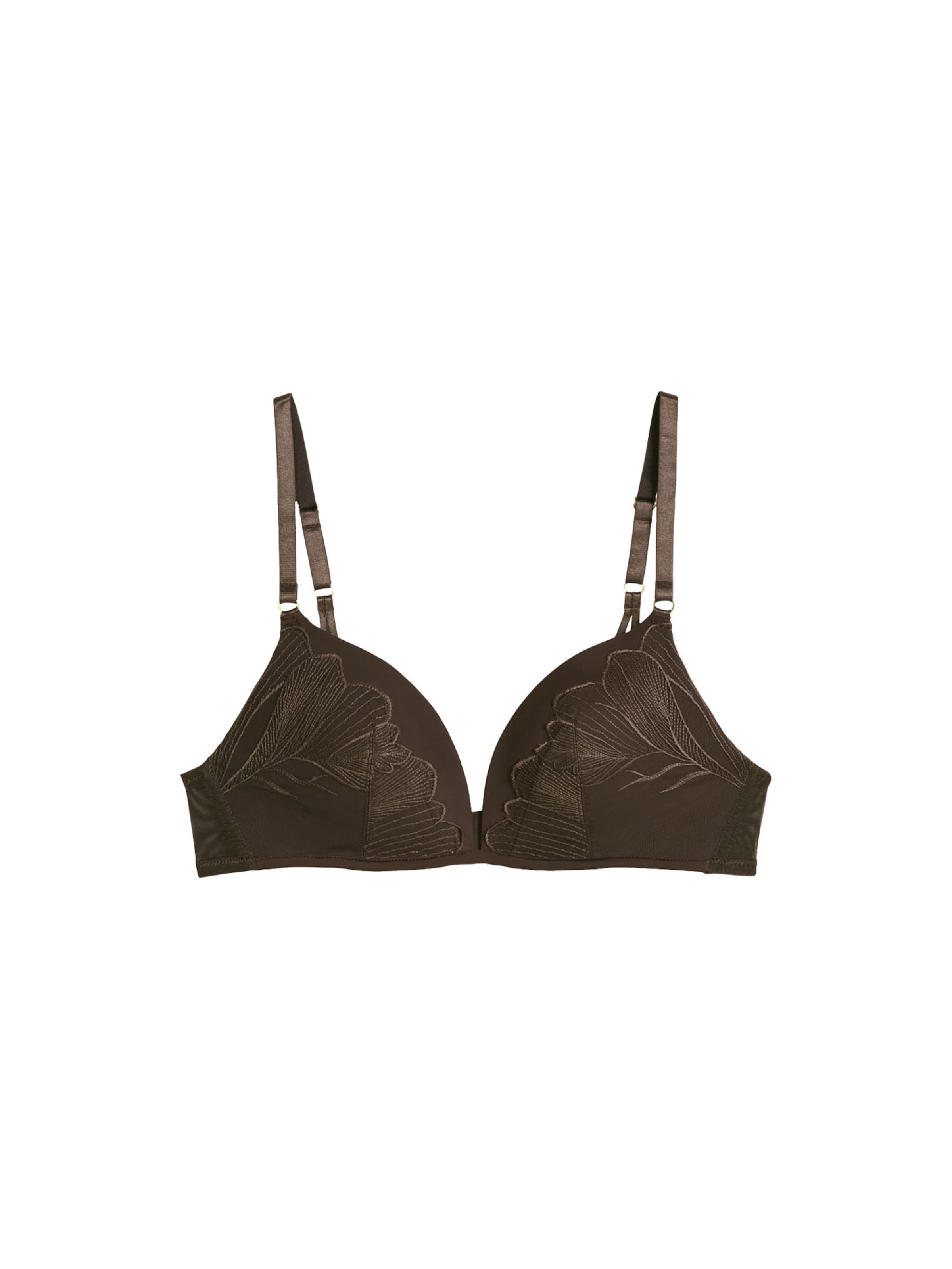 Soutien-gorge ' Classic ' Marc O'Polo en marron : devant