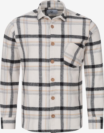 Rock Creek Button Up Shirt in Grey: front