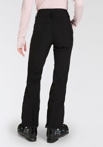 ICEPEAK Regular Sporthose in Schwarz
