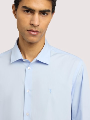 Trussardi Regular fit Button Up Shirt in Blue