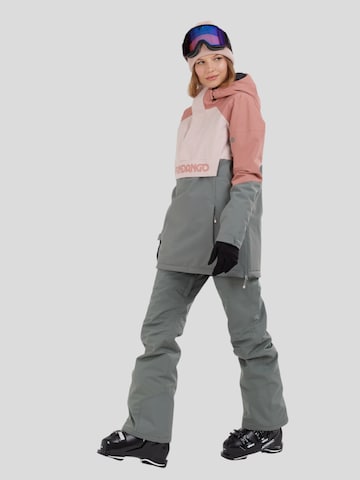 Fundango Outdoorjas 'Birch ECO Logo Anorak' in Groen