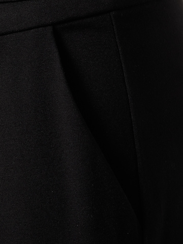 Vero Moda Petite Regular Pleat-Front Pants 'Eva' in Black
