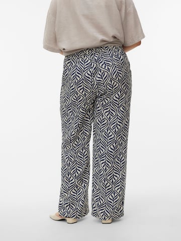 Vero Moda Curve Wide Leg Bukser 'VMCJosie' i hvid