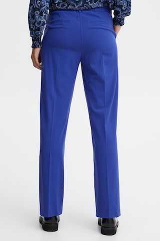 b.young Loose fit Pleated Pants 'DANTA' in Blue
