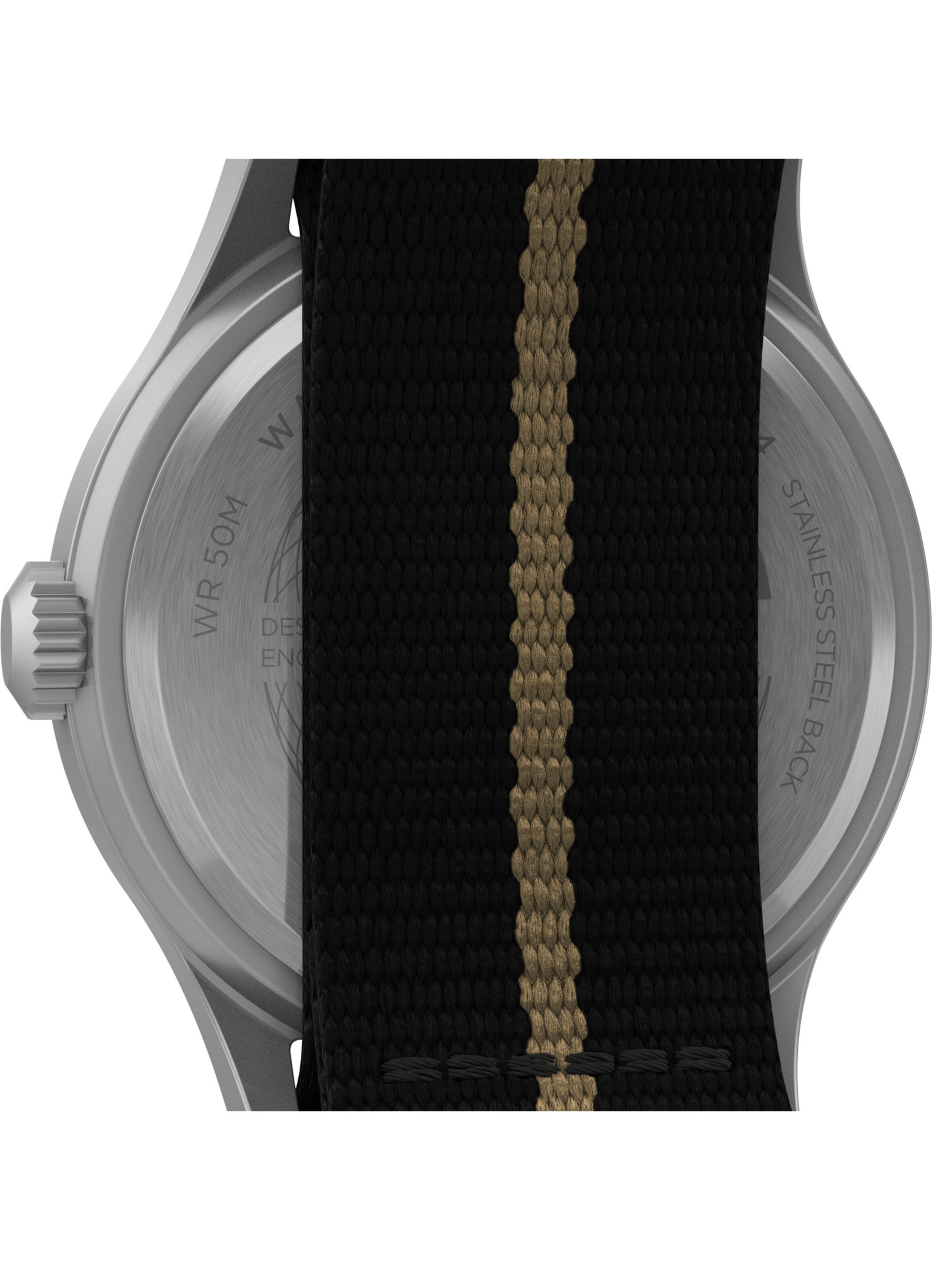 Montre à affichage analogique TIMEX en marron