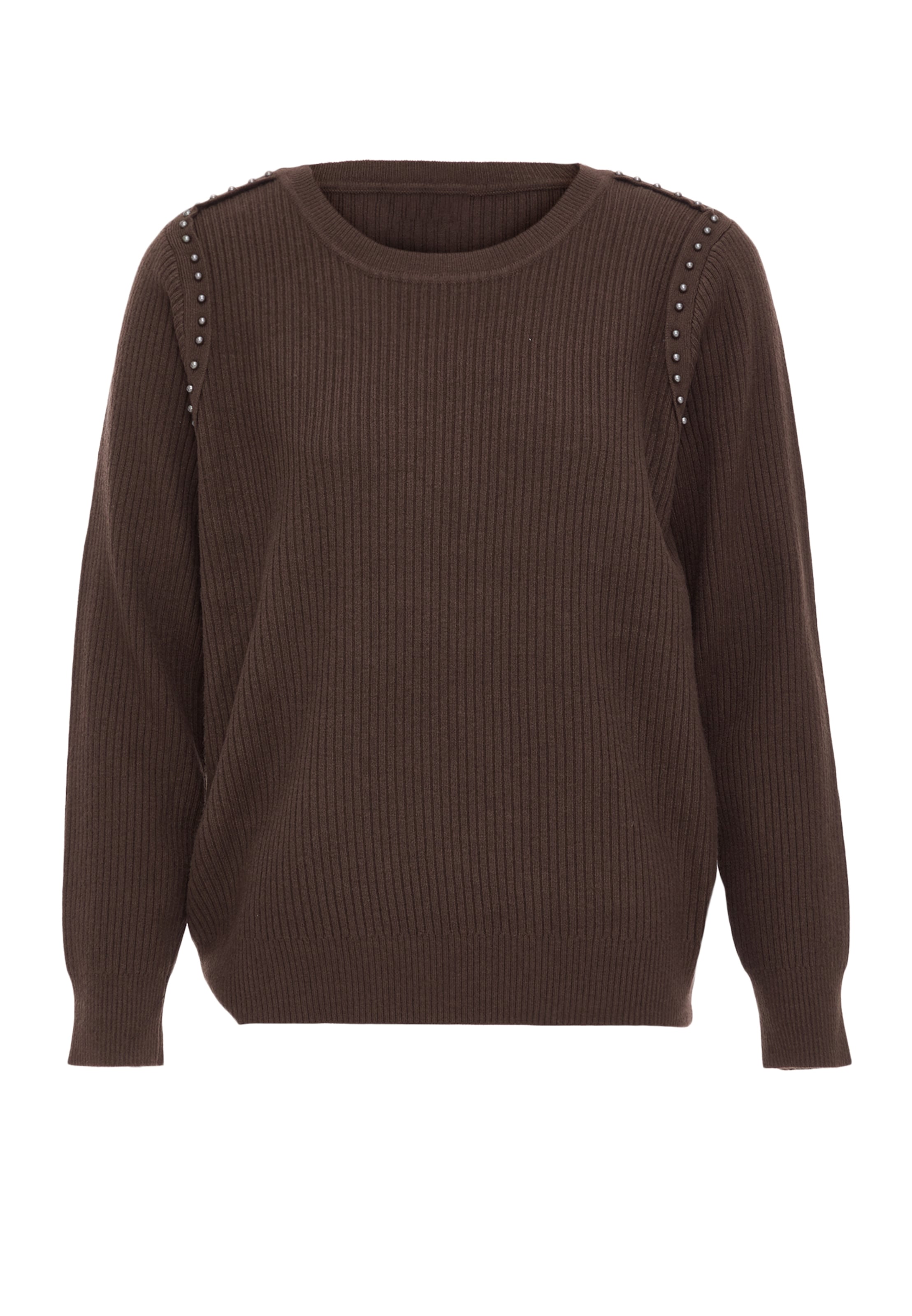 dulcey Trui in Bruin: voorkant