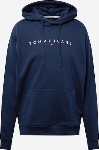 Tommy Jeans Sweatshirt in Blauw: voorkant