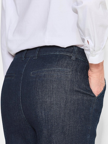 Goldner Bootcut Jeans 'Vera' in Blauw