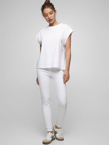 Skinny Jeans di Pull&Bear in bianco: frontale