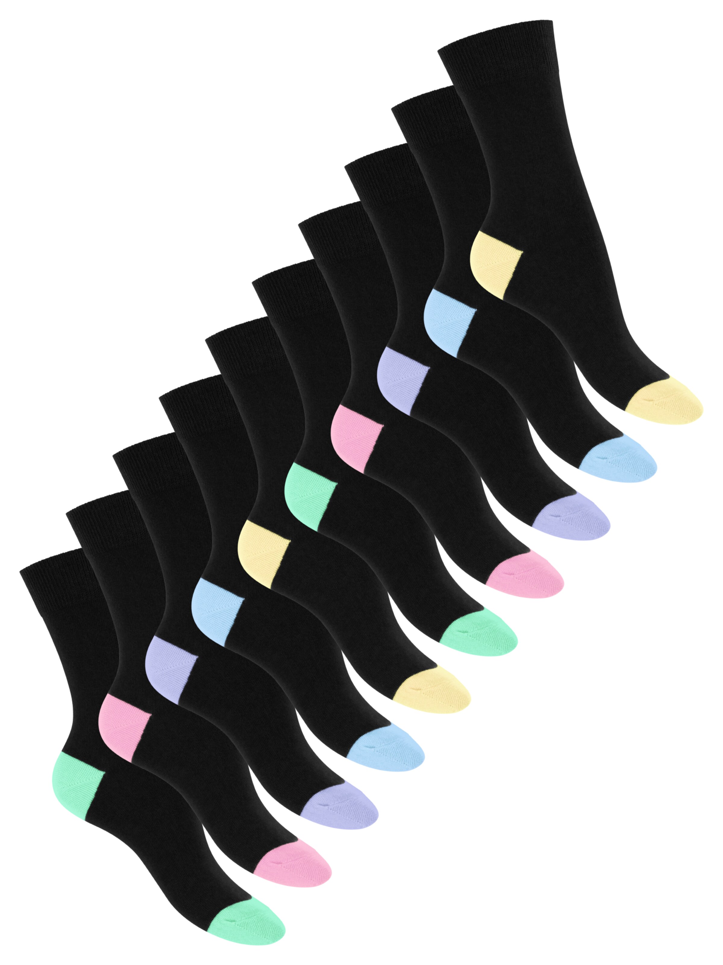 footstar Socks in Purple: front