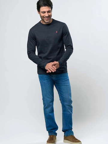 MCS Comfort Fit Skjorte ' Jack ' i blå