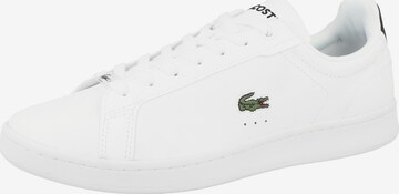 Baskets basses 'Carnaby Pro' LACOSTE en blanc : devant