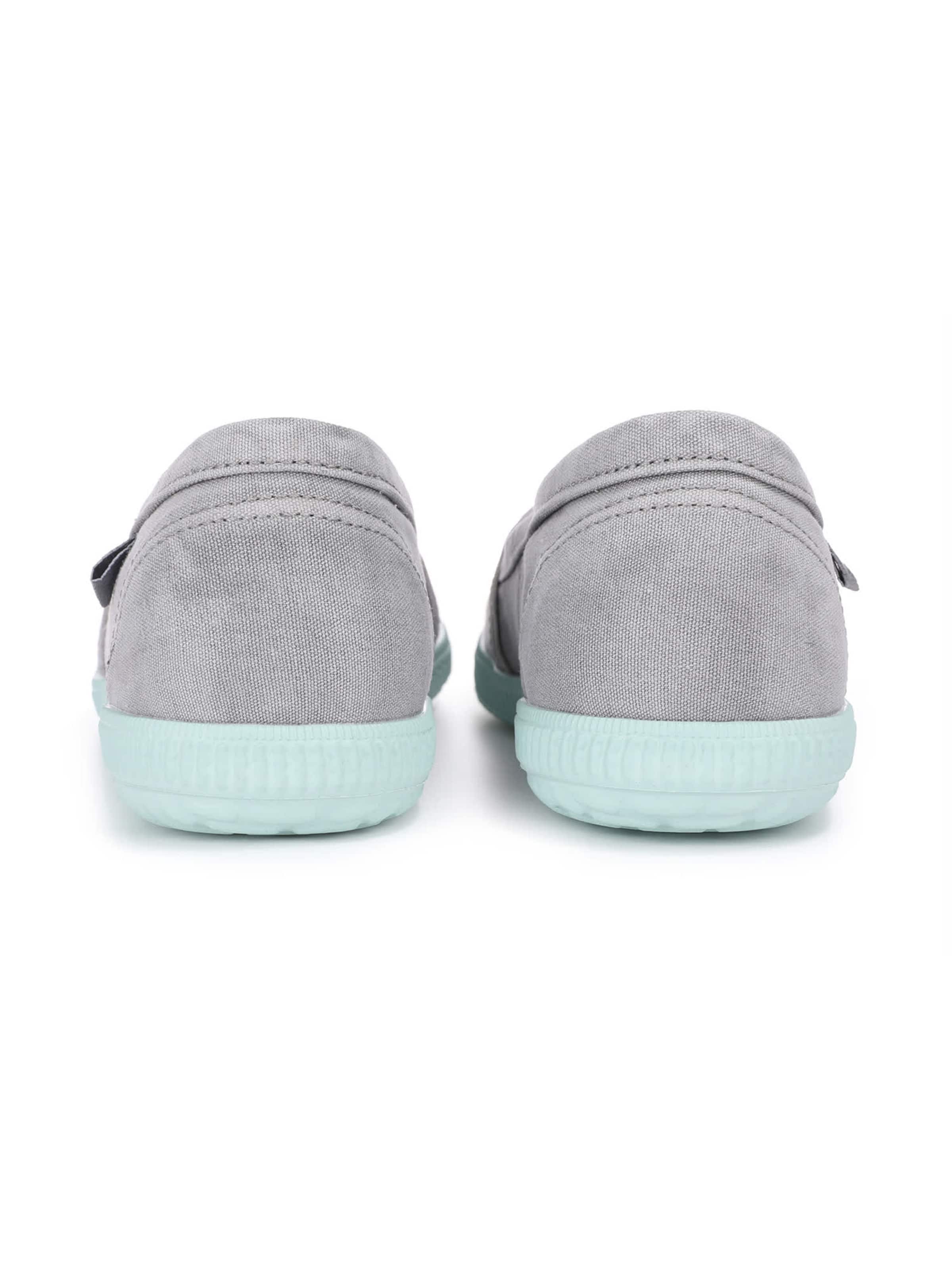 Walk In Pitas Espadrilles 'Camping' in Grey: back