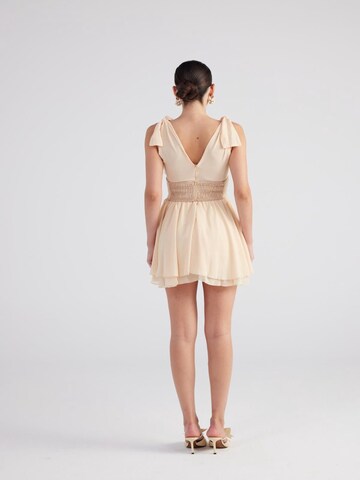 HOLLY LOLLY Summer Dress in Beige