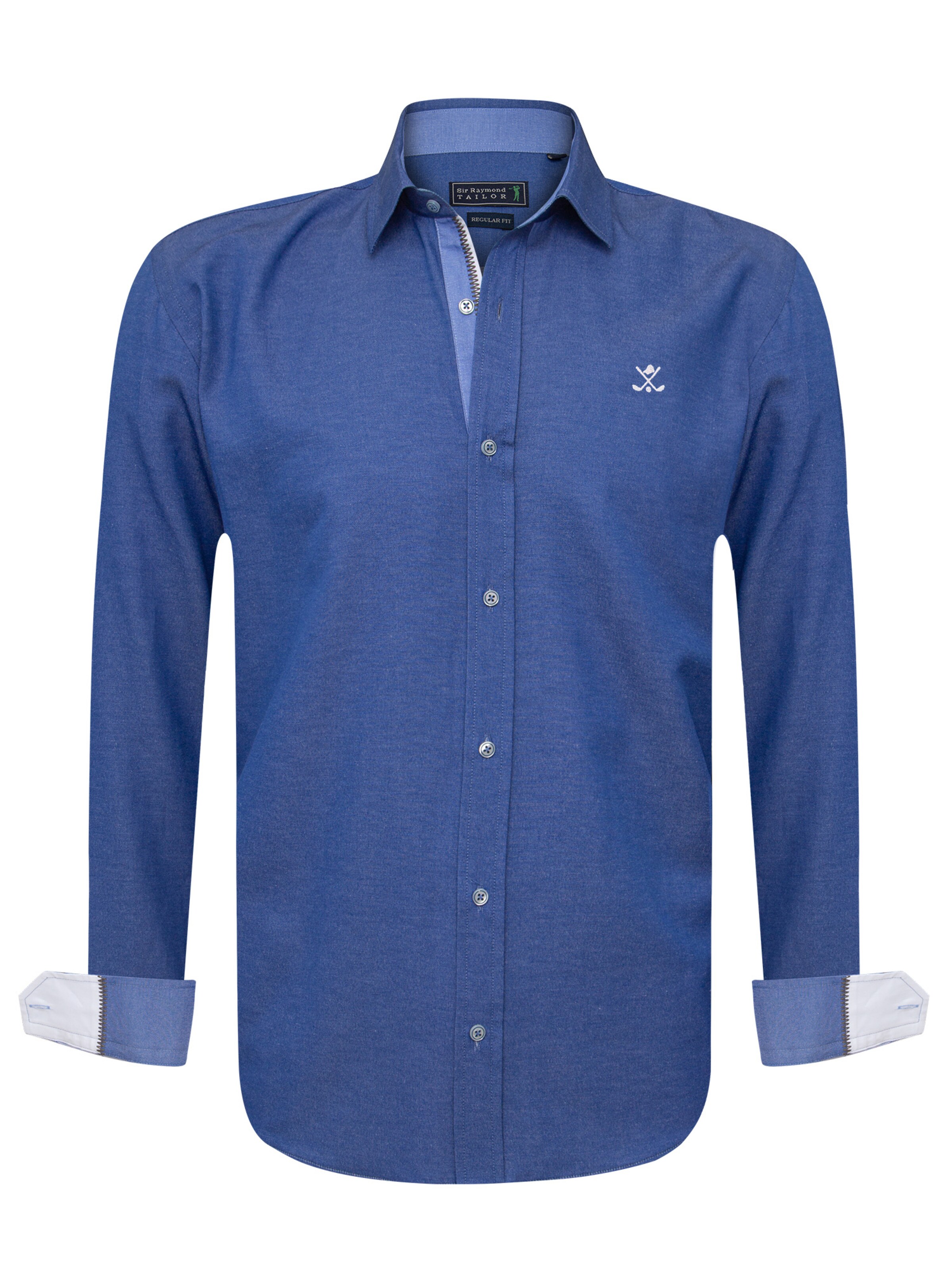 Sir Raymond Tailor Regular fit Πουκάμισο 'Sindy' σε μπλε: μπροστά