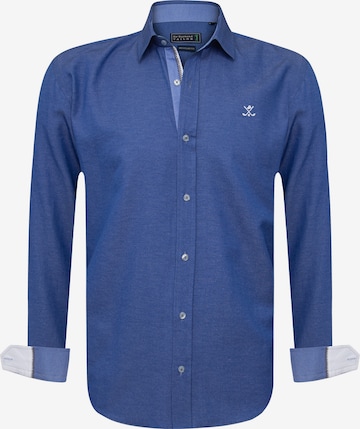 Sir Raymond Tailor Button Up Shirt 'Sindy' in Blue: front