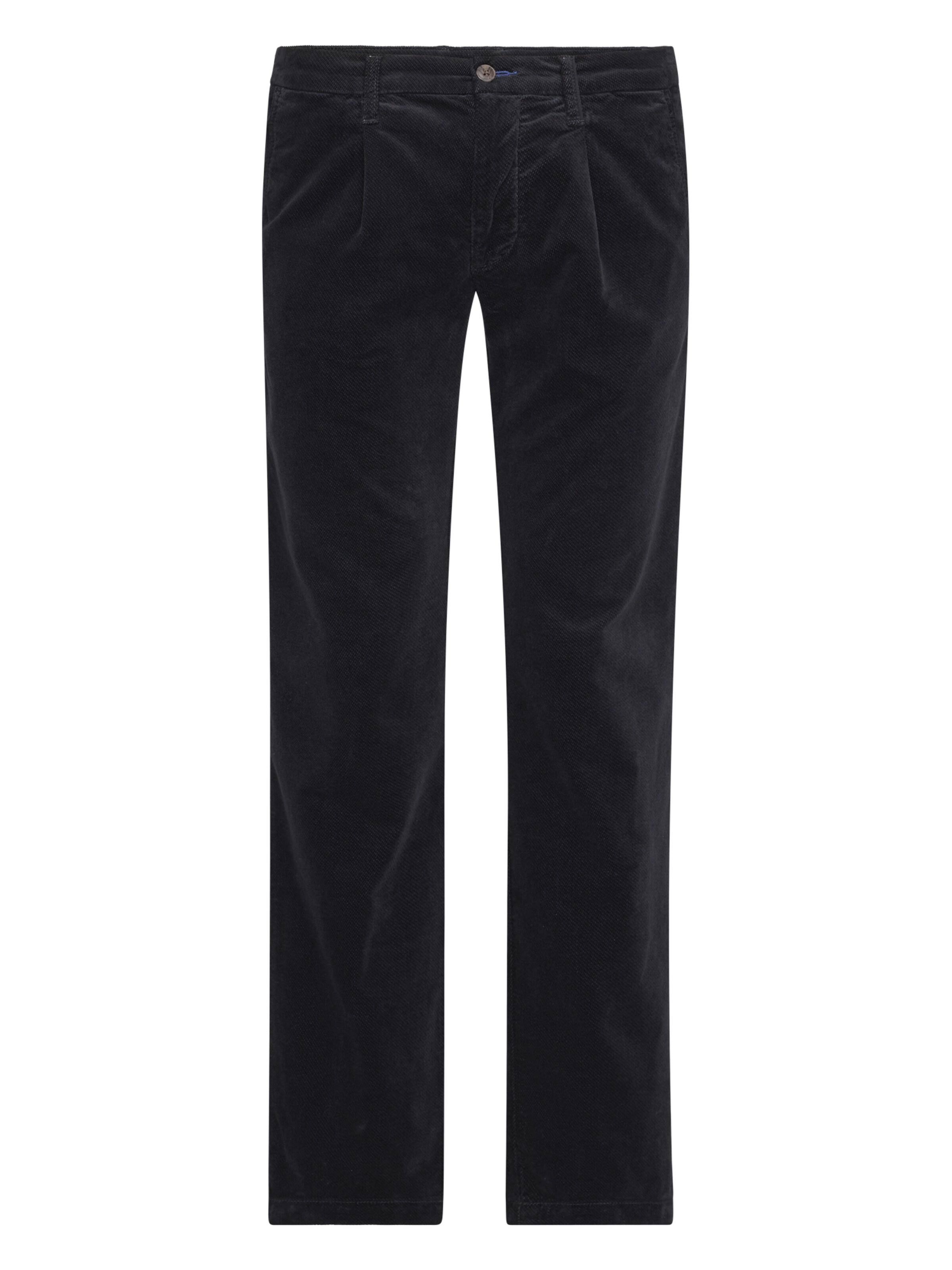 REDPOINT Chino Pants in Black: front