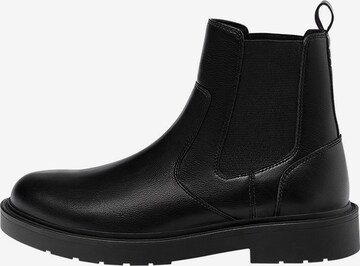 Chelsea Boots Pull&Bear en noir