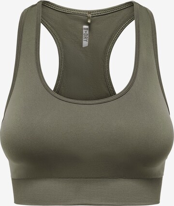 ONLY PLAY Sports Bra in Green: front