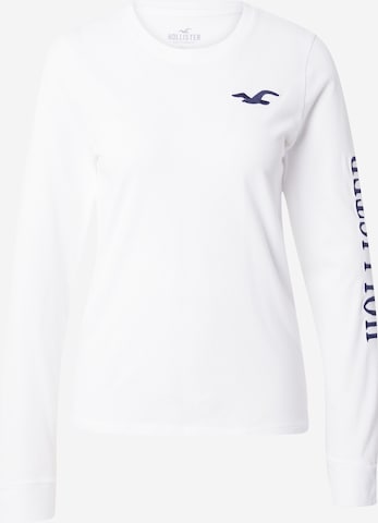 HOLLISTER Shirt 'ICONIC' in White: front