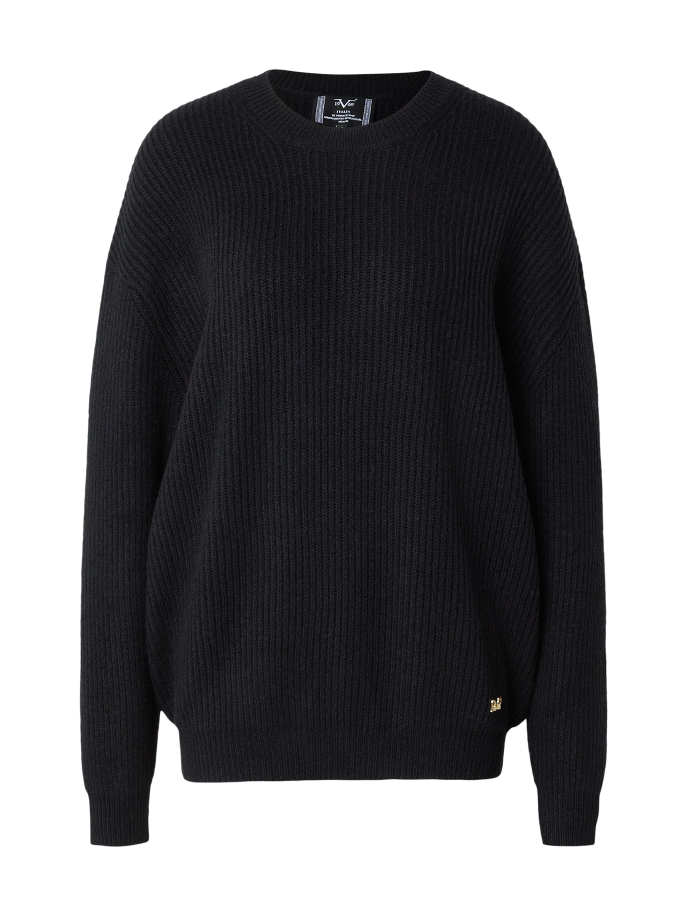 Pull-over 'Amaira' 19V69 ITALIA en noir : devant