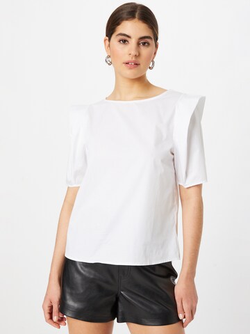 Esmé Studios - Blusa 'Ginny' em branco: frente